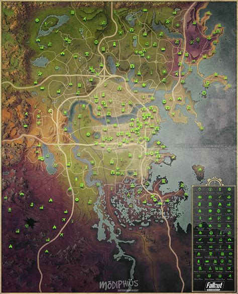 fallout 4 map small|fallout 4 map with everything.